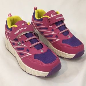 Lafreddy race wheeled skate shoe 41 pink